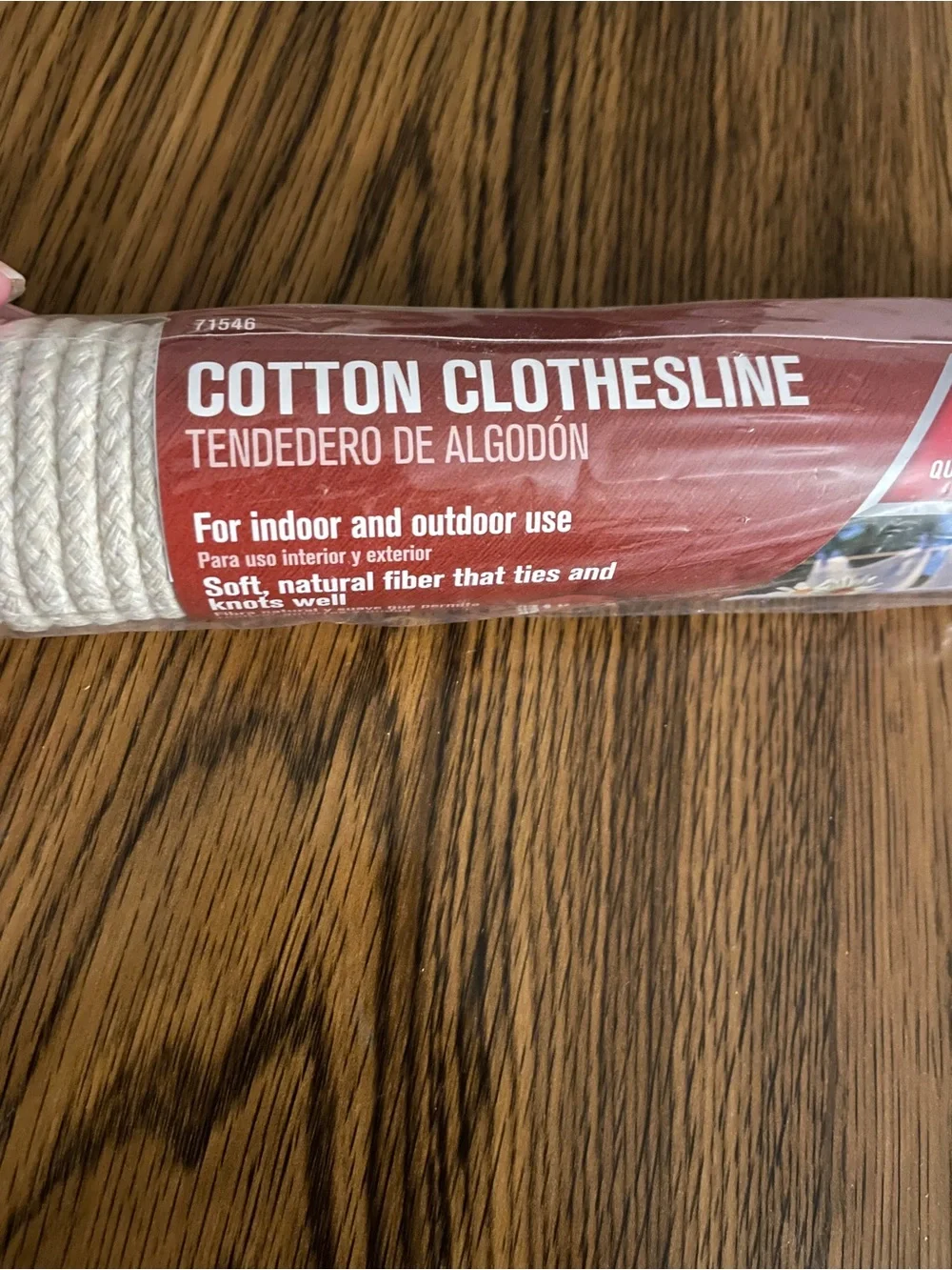 New 4-pack Mixed Lot Cotton Braided Cord Sash Cord Clothesline Mason Line Craft